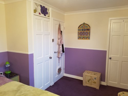 Bedroom redecoration and mosaic