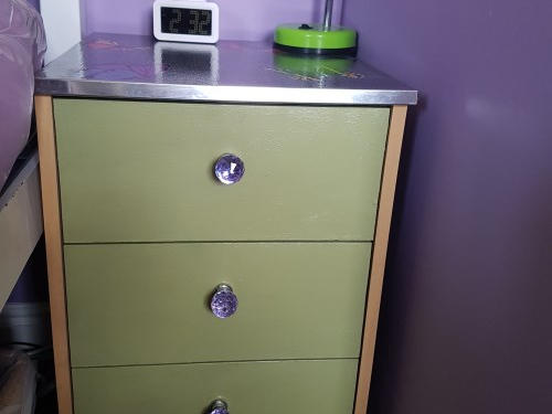 Bedside cabinet rejuvenated