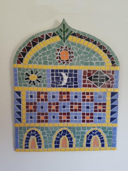 Islamic mosaic on MDF