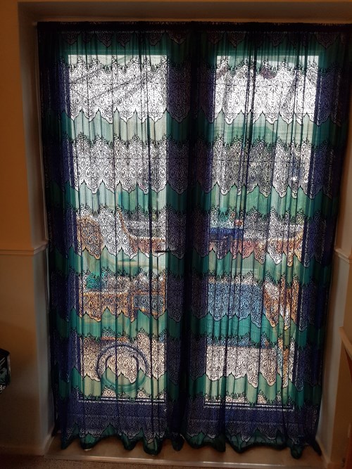 Moroccan style net/curtain closed